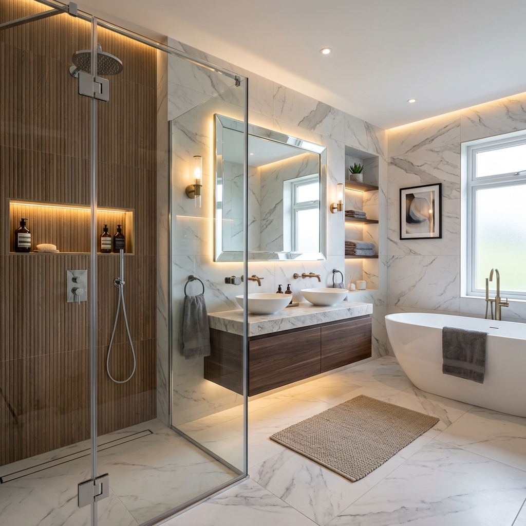 Banyo yenileme ve malzeme uyumu örneği